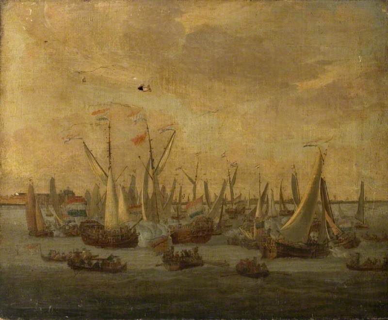 The Dutch Fleet in Battle