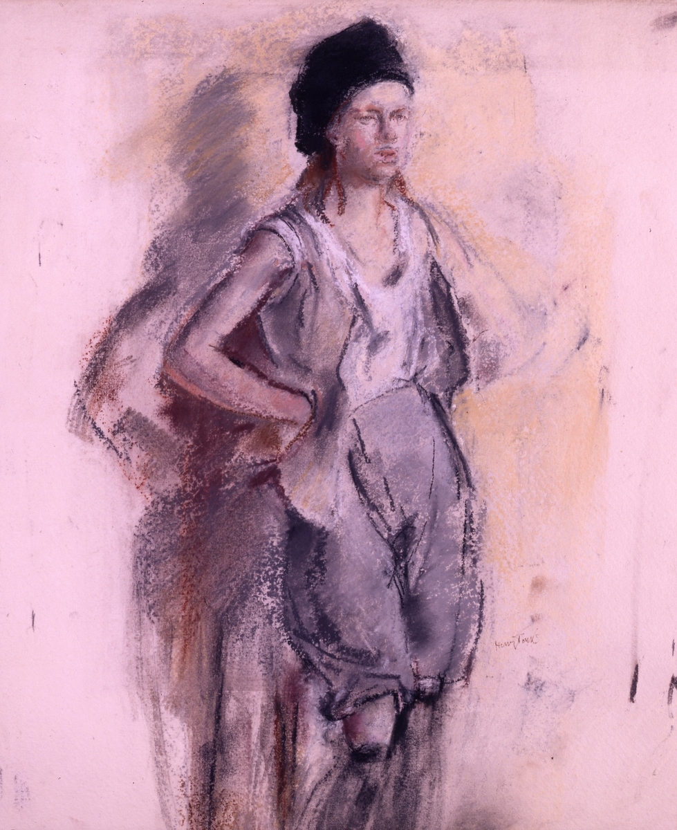 Girl Model – Study for a Picture