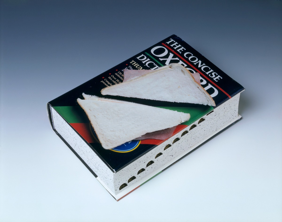 Ham Sandwich and Oxford English Dictionary Art UK