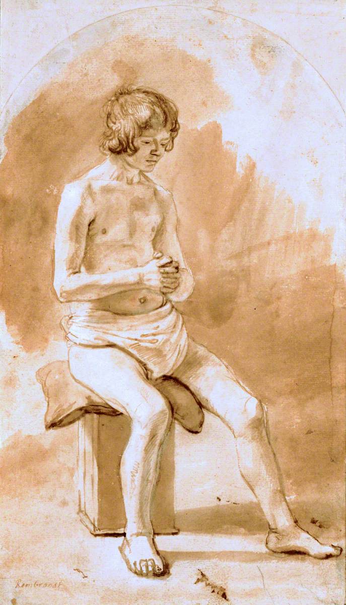 Study of a Nude Youth