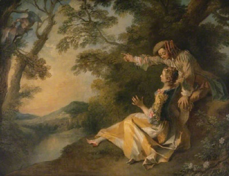 Lovers in a Landscape