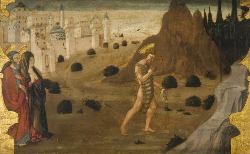 Saint John the Baptist Leaving for the Desert