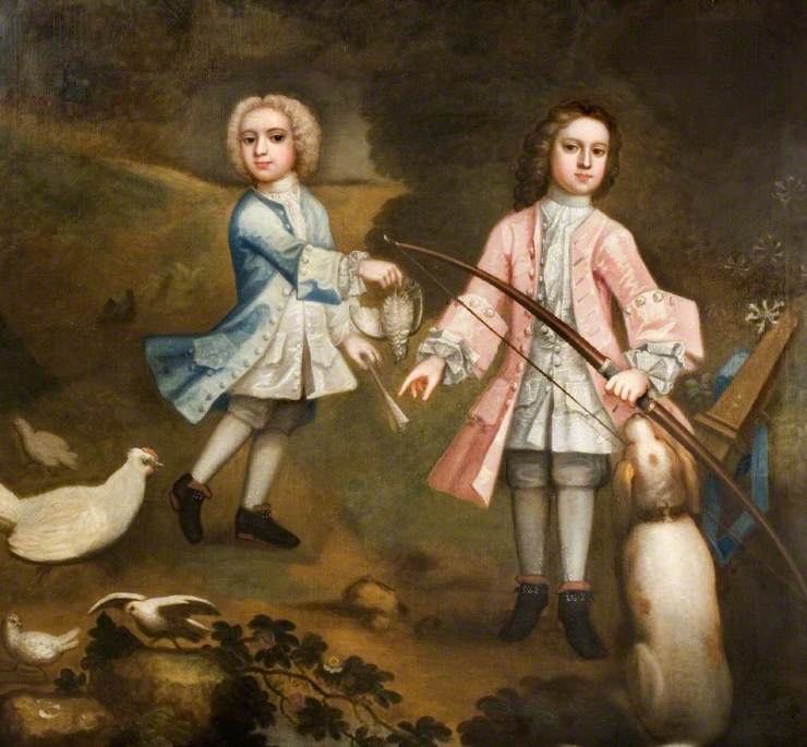 Sir Lister Holte (1720–1770) and Sir Charles Holte (1721–1782), as Boys