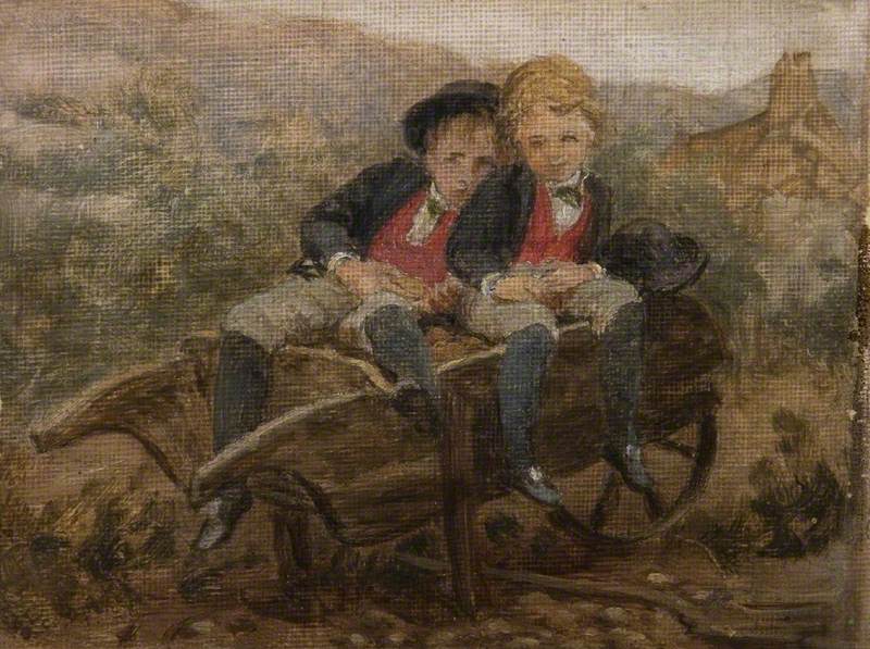 Sketch of the Honourables Dudley and Archie Hamilton Gordon