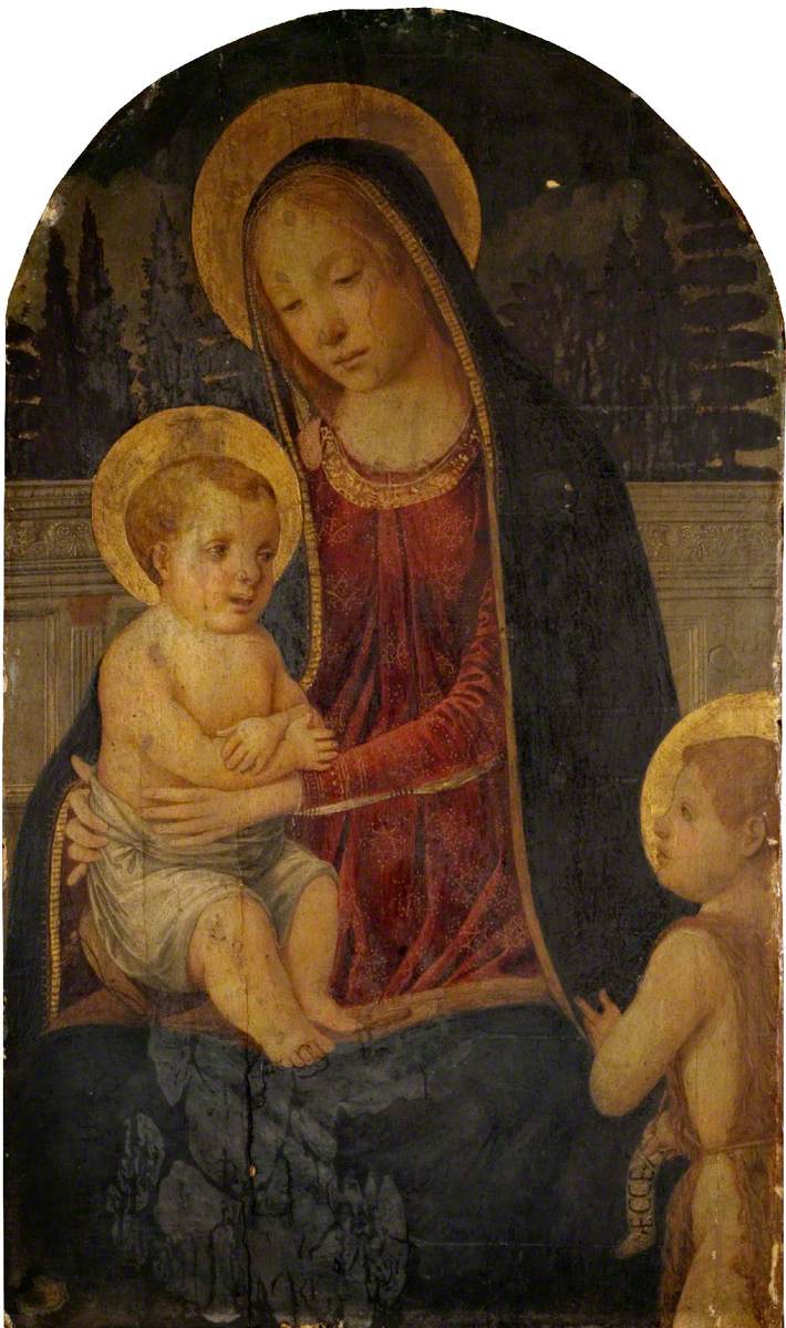 Madonna and Child with the infant St John the Baptist
