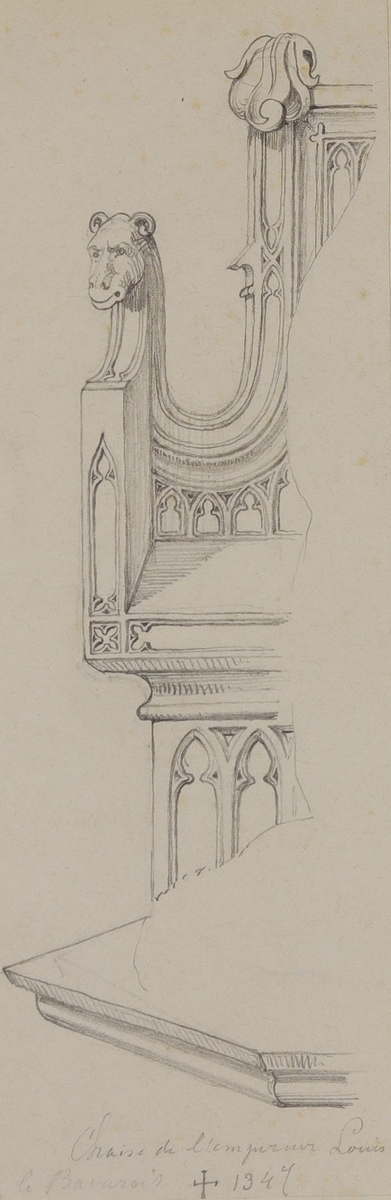 Throne of Emperor Louis IV, Bavaria, 1347