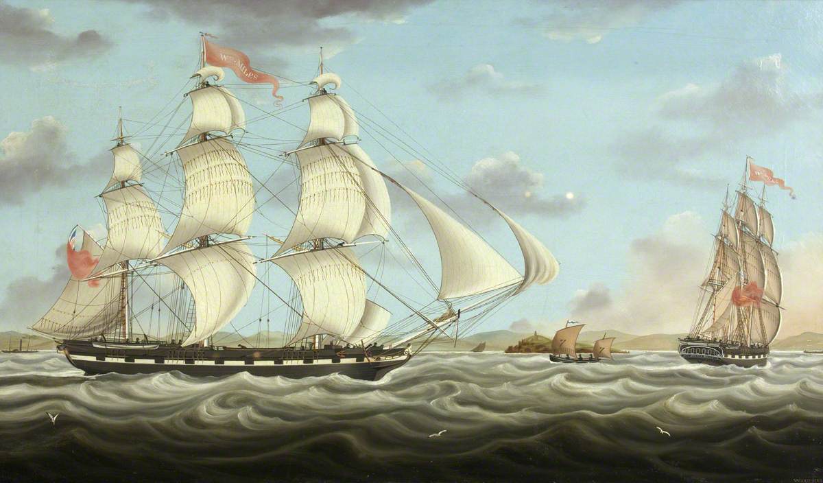 Ship 'William Miles' of Bristol