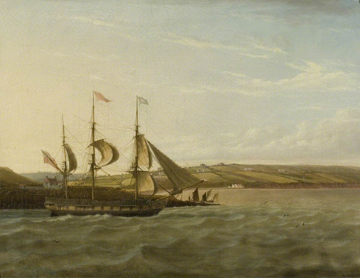 A Ship Passing Portishead