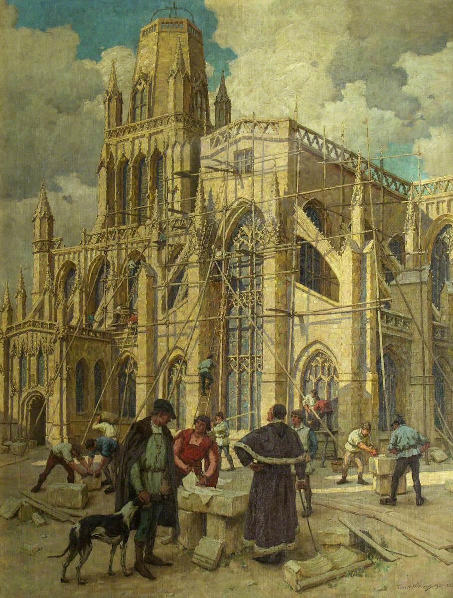 The Rebuilding of St Mary Redcliffe by William Canynges in 1452