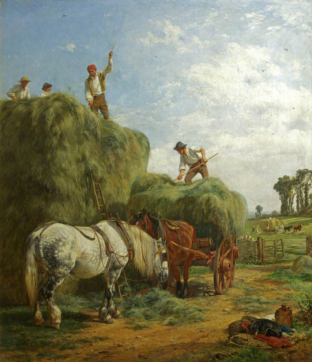 Haymaking at Kings Weston