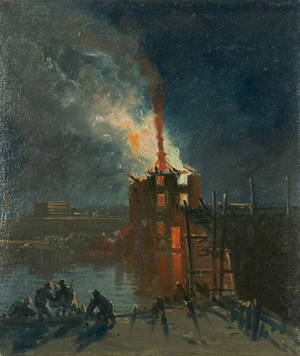 Bristol Riots: Warehouse from Wapping
