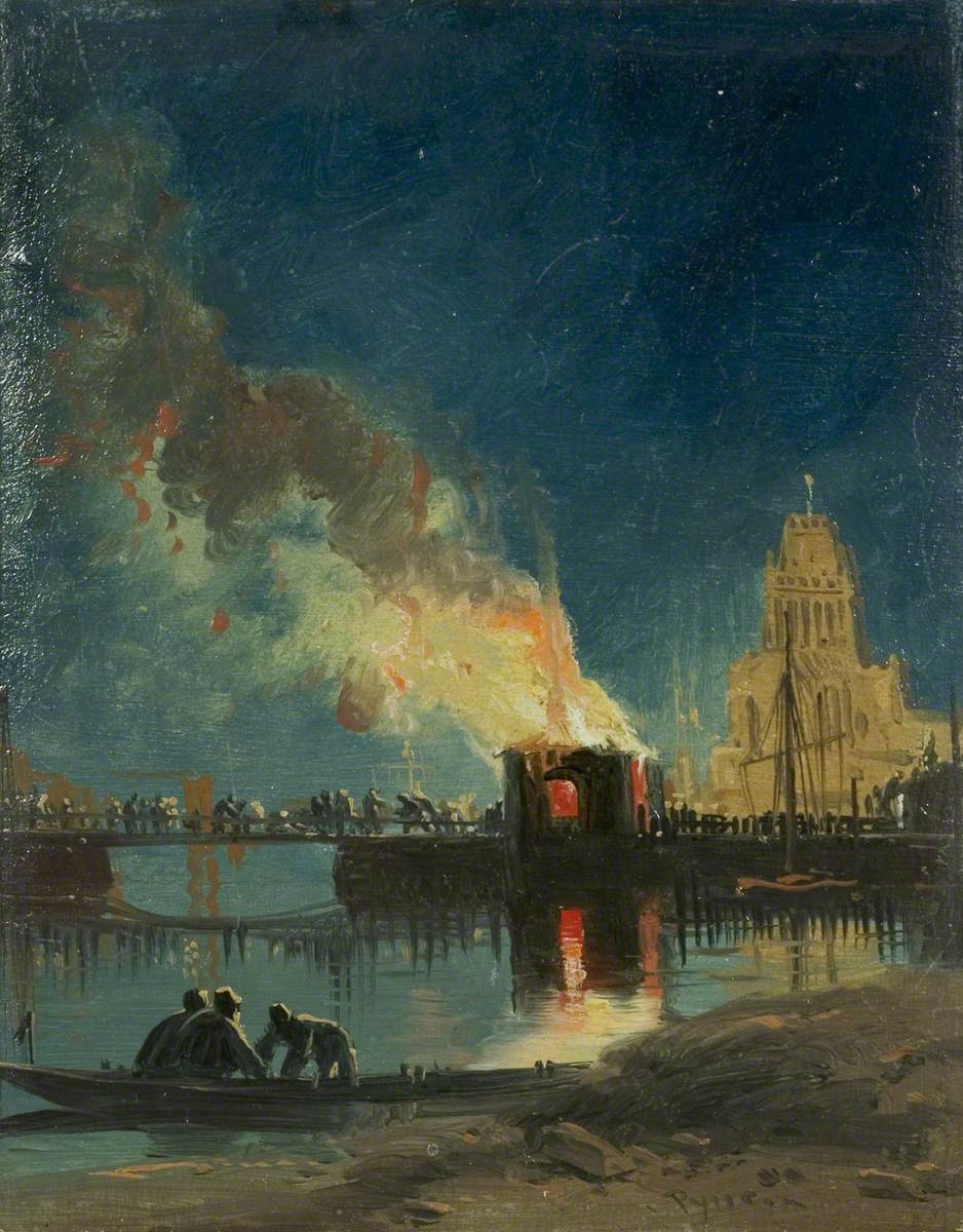 Bristol Riots: The Burning of the Toll Houses, Prince Street Bridge