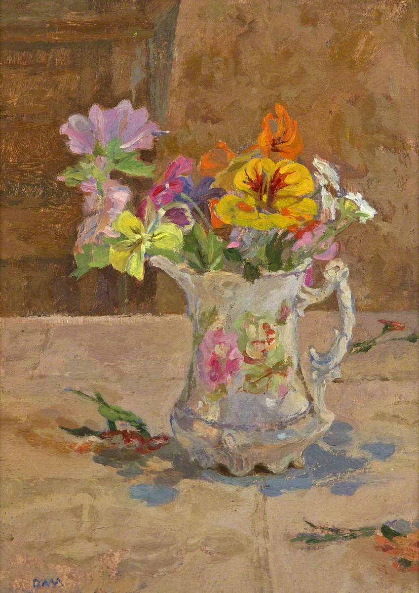 Flowers in Victorian Jug