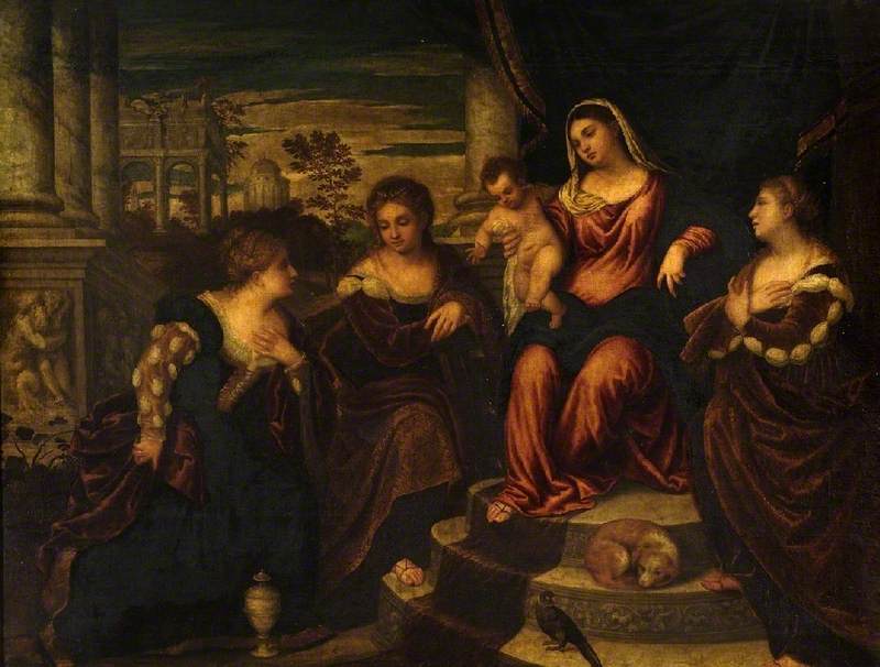 Virgin and Child with Saint Catherine, Mary Magdalene and Saint Barbara