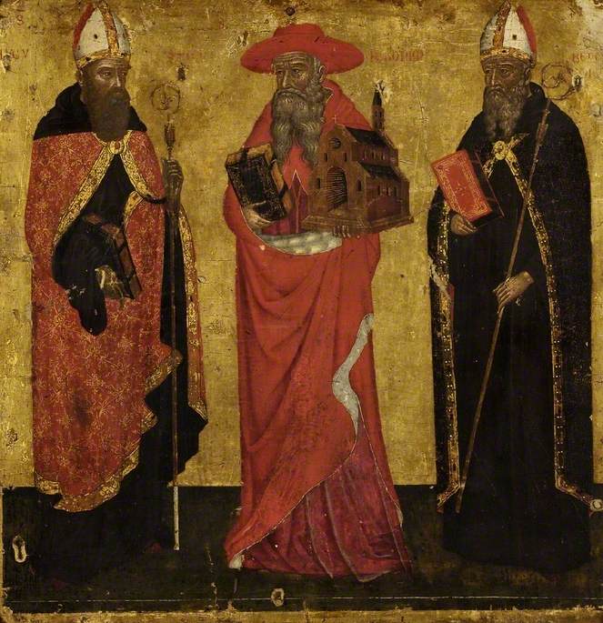 Saint Augustine, Saint Jerome and Saint Benedict