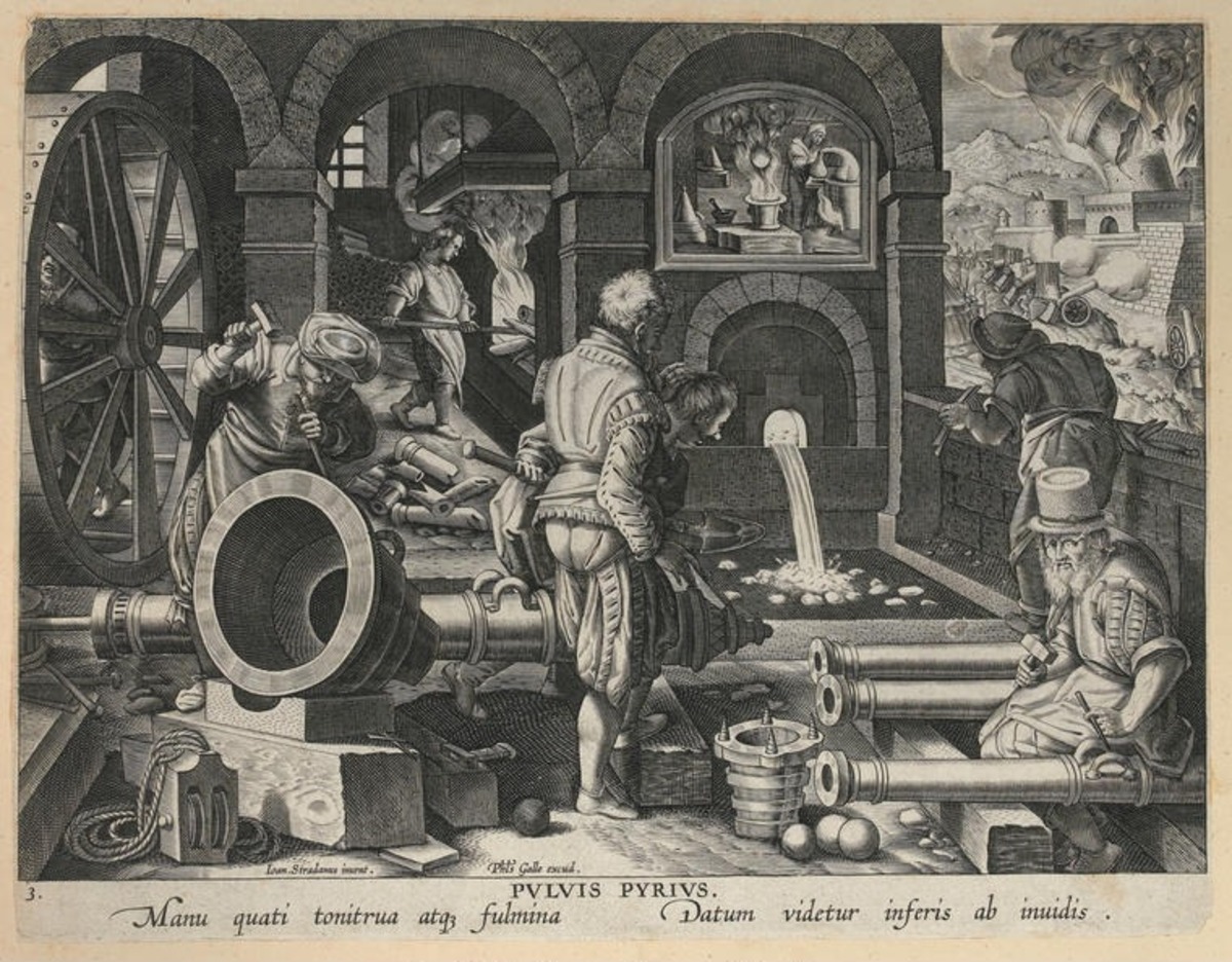 The invention of gunpowder | Art UK