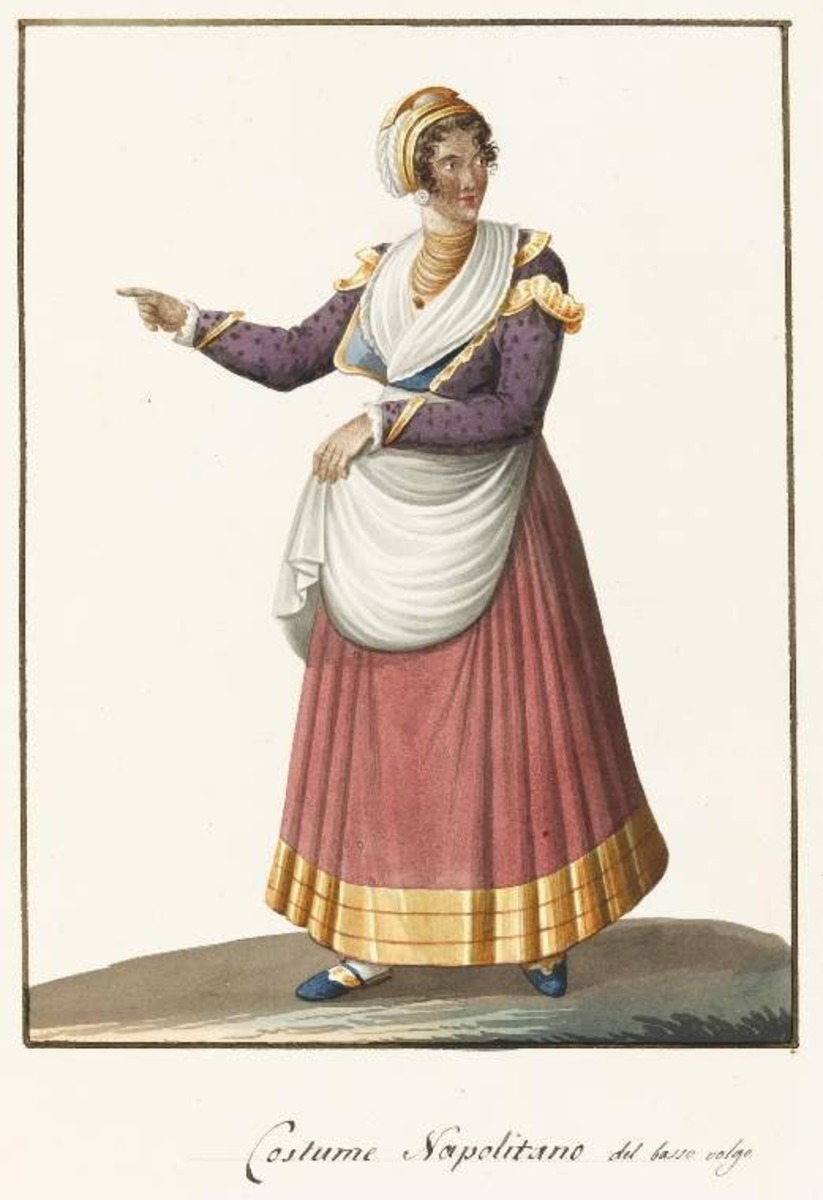 Costume Napolitano del basso volgo