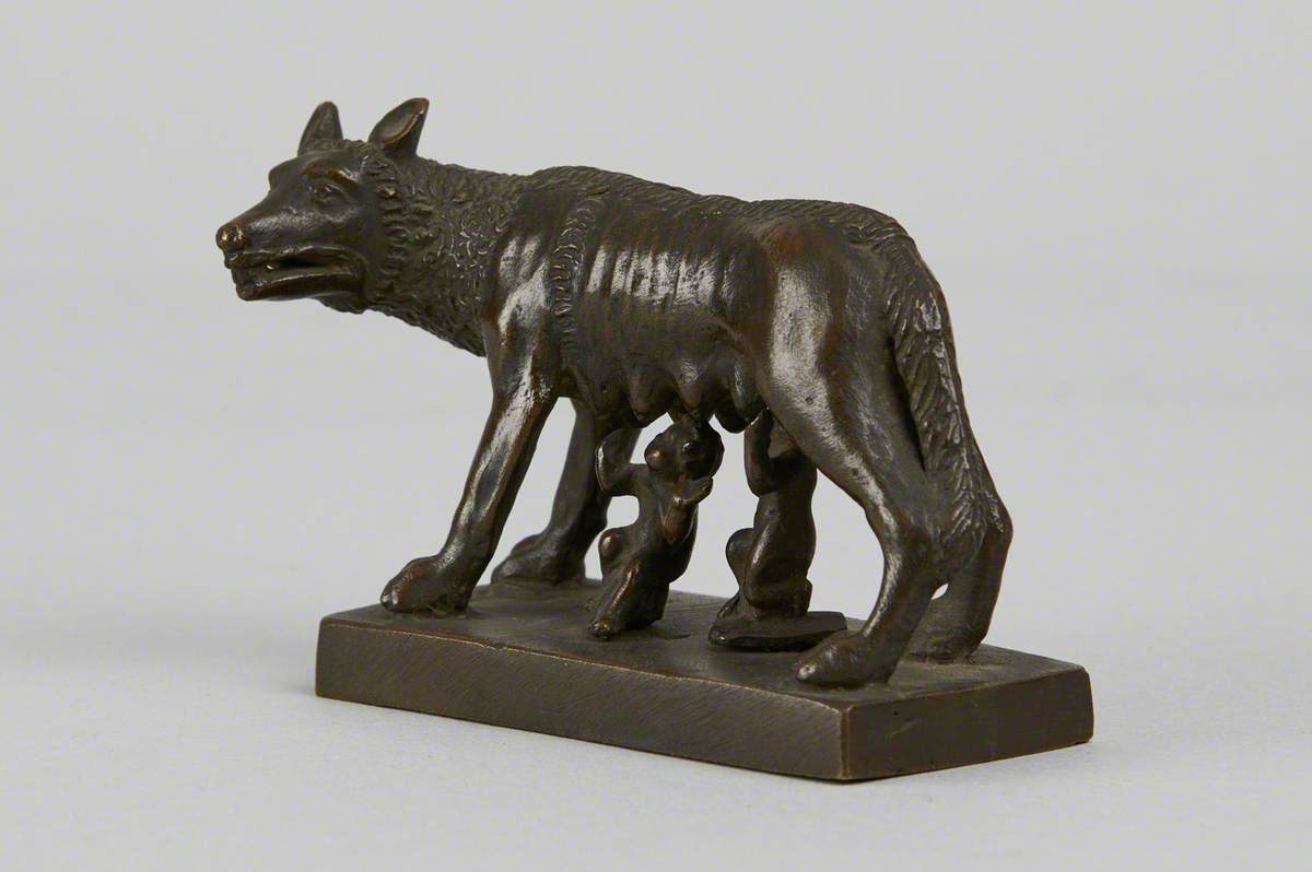 She-Wolf Suckling Romulus and Remus