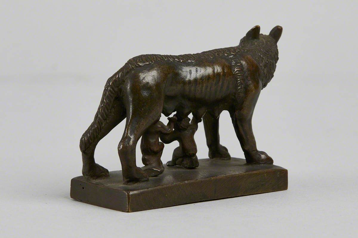 She-Wolf Suckling Romulus and Remus