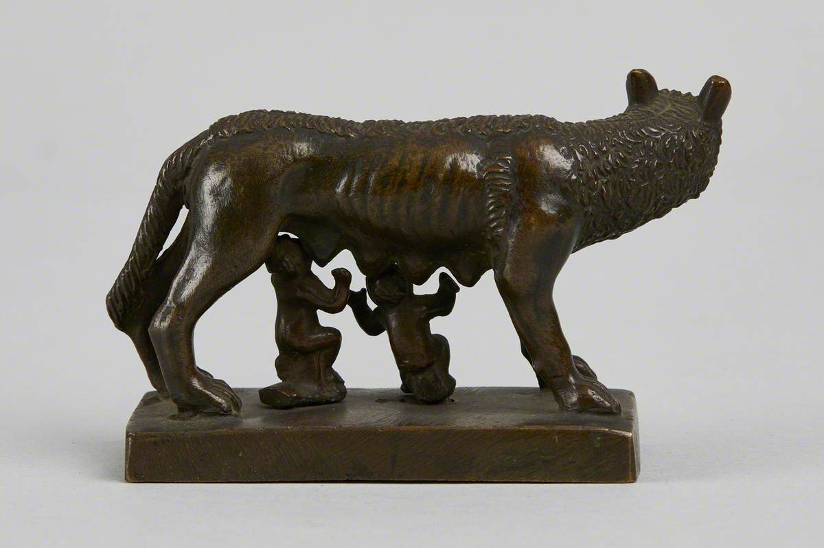 She-Wolf Suckling Romulus and Remus