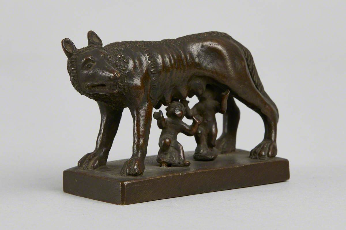 She-Wolf Suckling Romulus and Remus