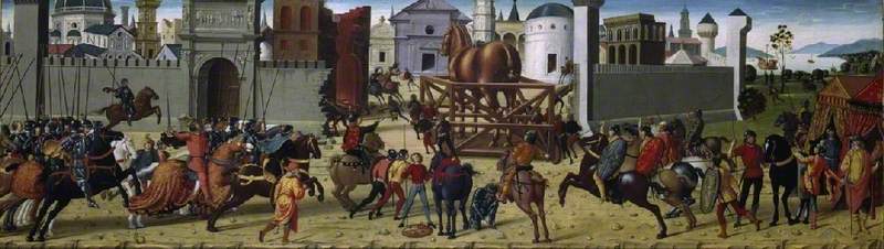 The Siege of Troy, the Wooden Horse