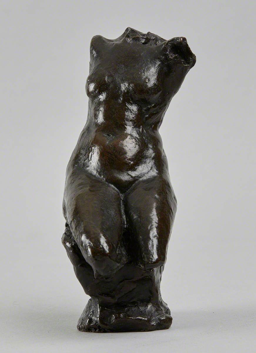 Seated Female Nude Torso