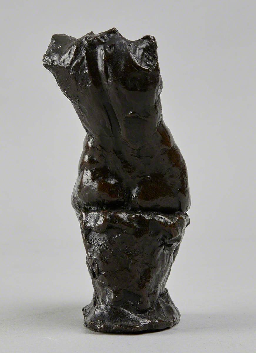 Seated Female Nude Torso