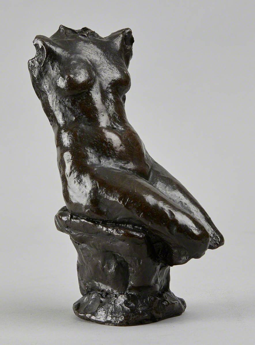 Seated Female Nude Torso