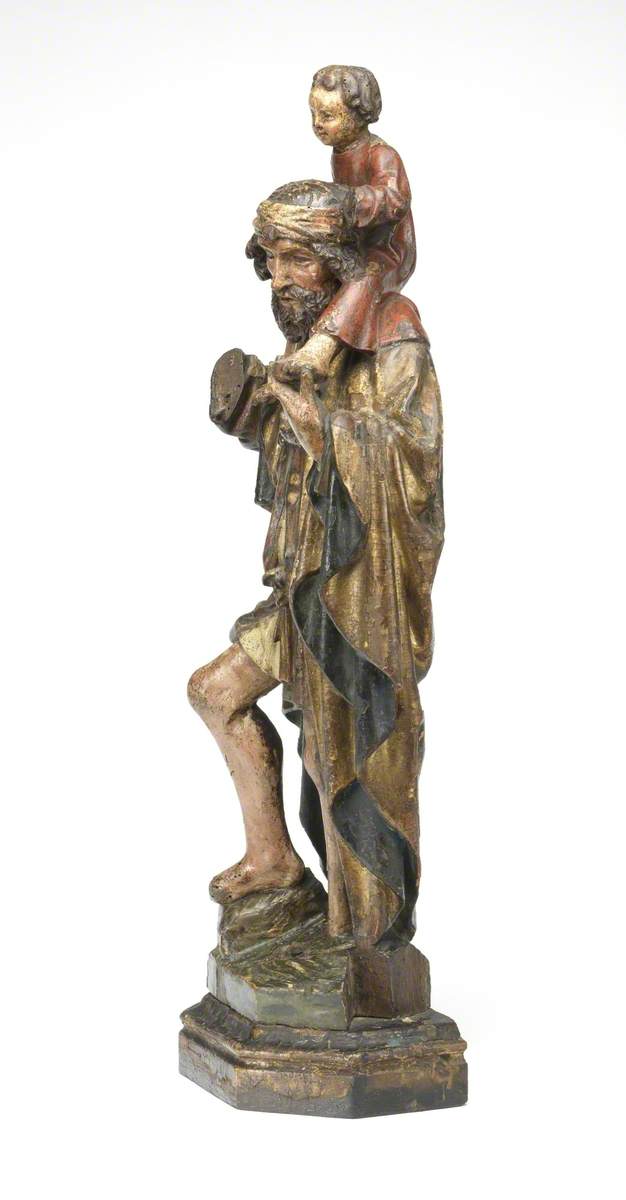 Saint Christopher Holding the Christ Child