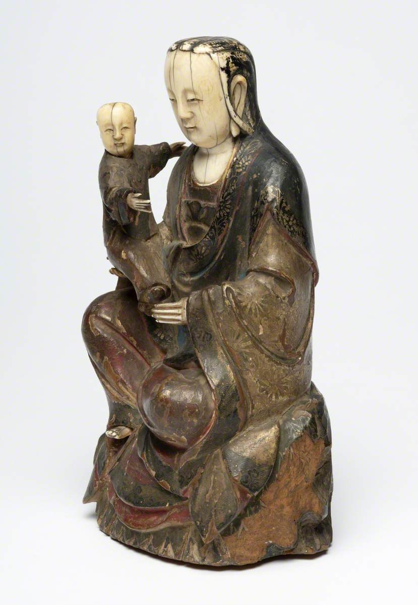 Guanyin Holding a Child