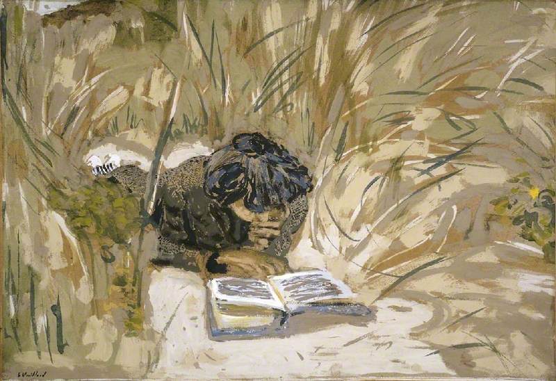 Woman Reading in the Reeds, Saint-Jacut-de-la-mer