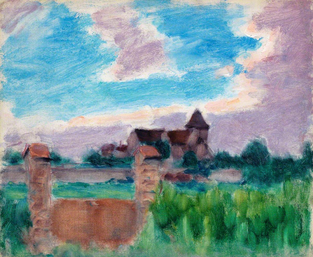 French Landscape with a Church