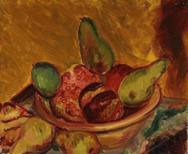 Still Life with Pomegranates and Pears