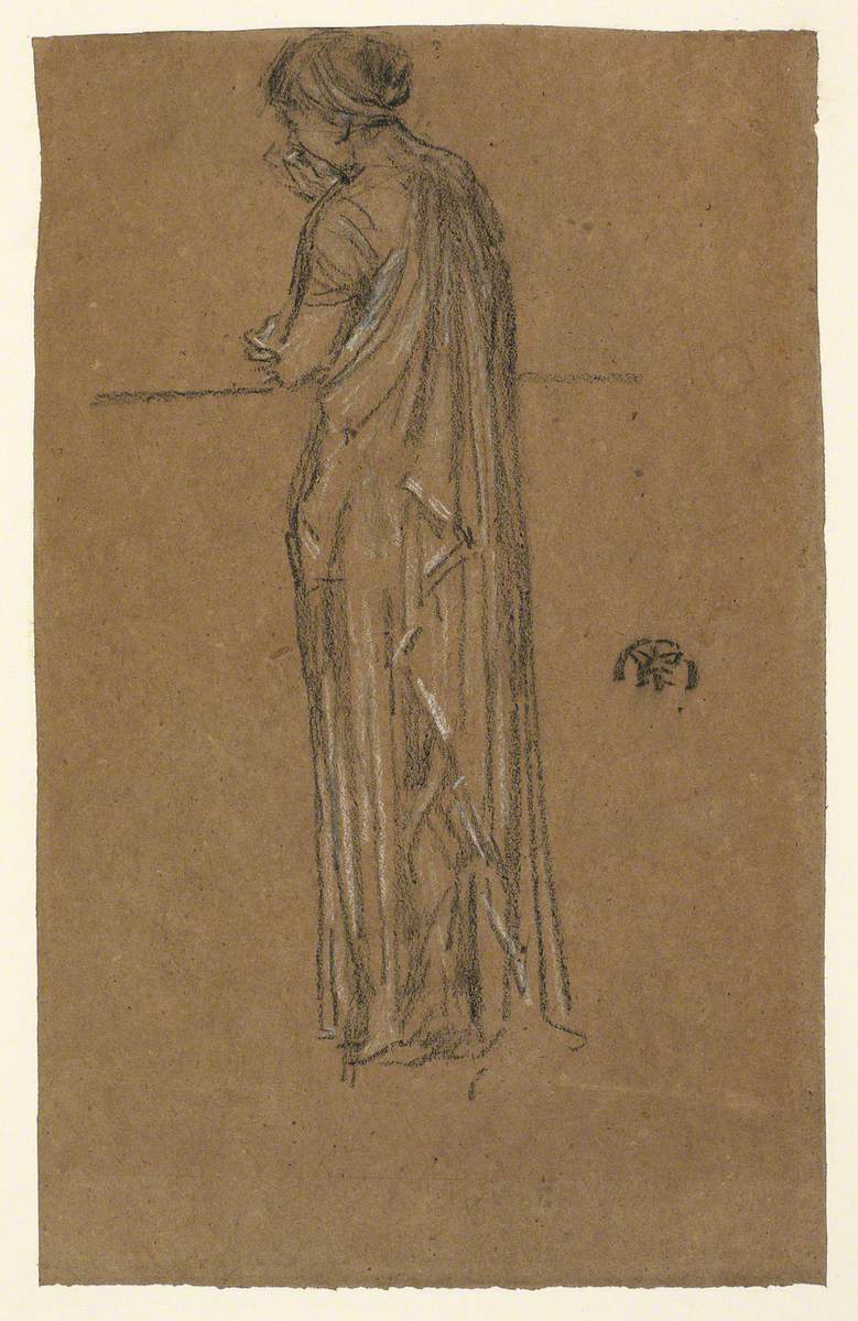 Study of a Standing Woman, Seen from Behind