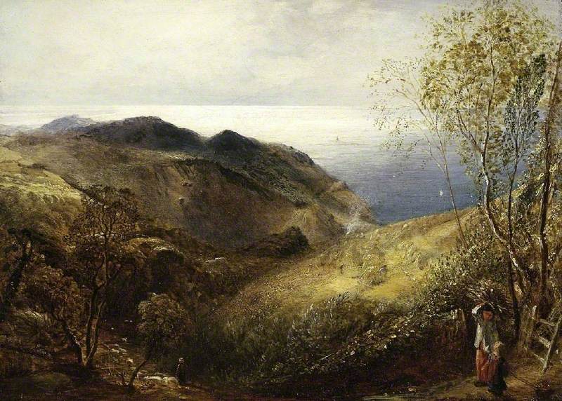 View of Lee, North Devon