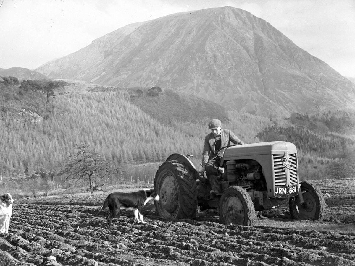 Tractor Ploughing Ennerdale