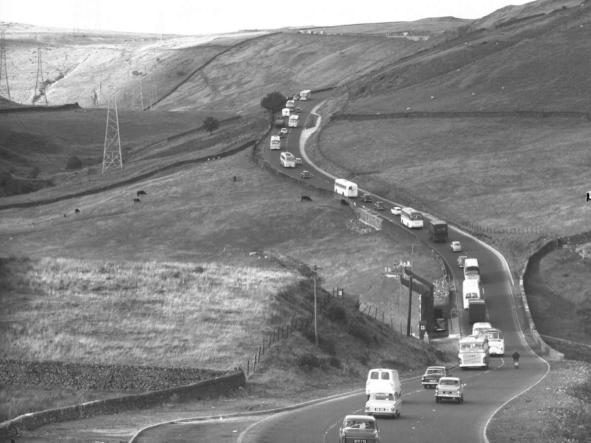 Traffic on Shap Road