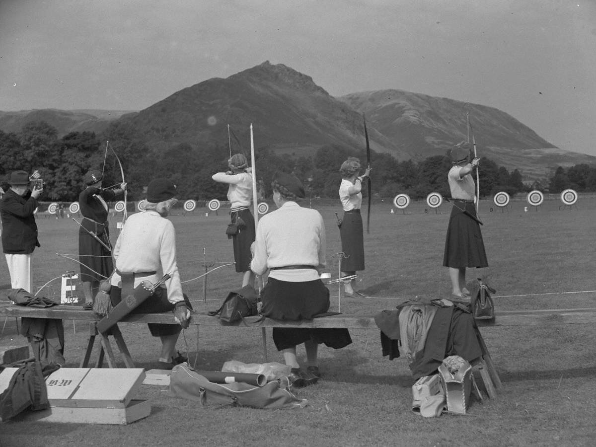 Women Archers at the Butts