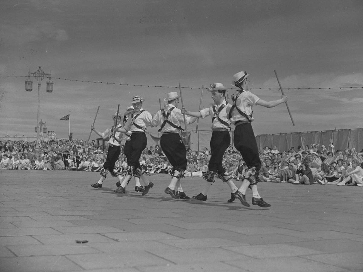 Morris Men at Morecambe