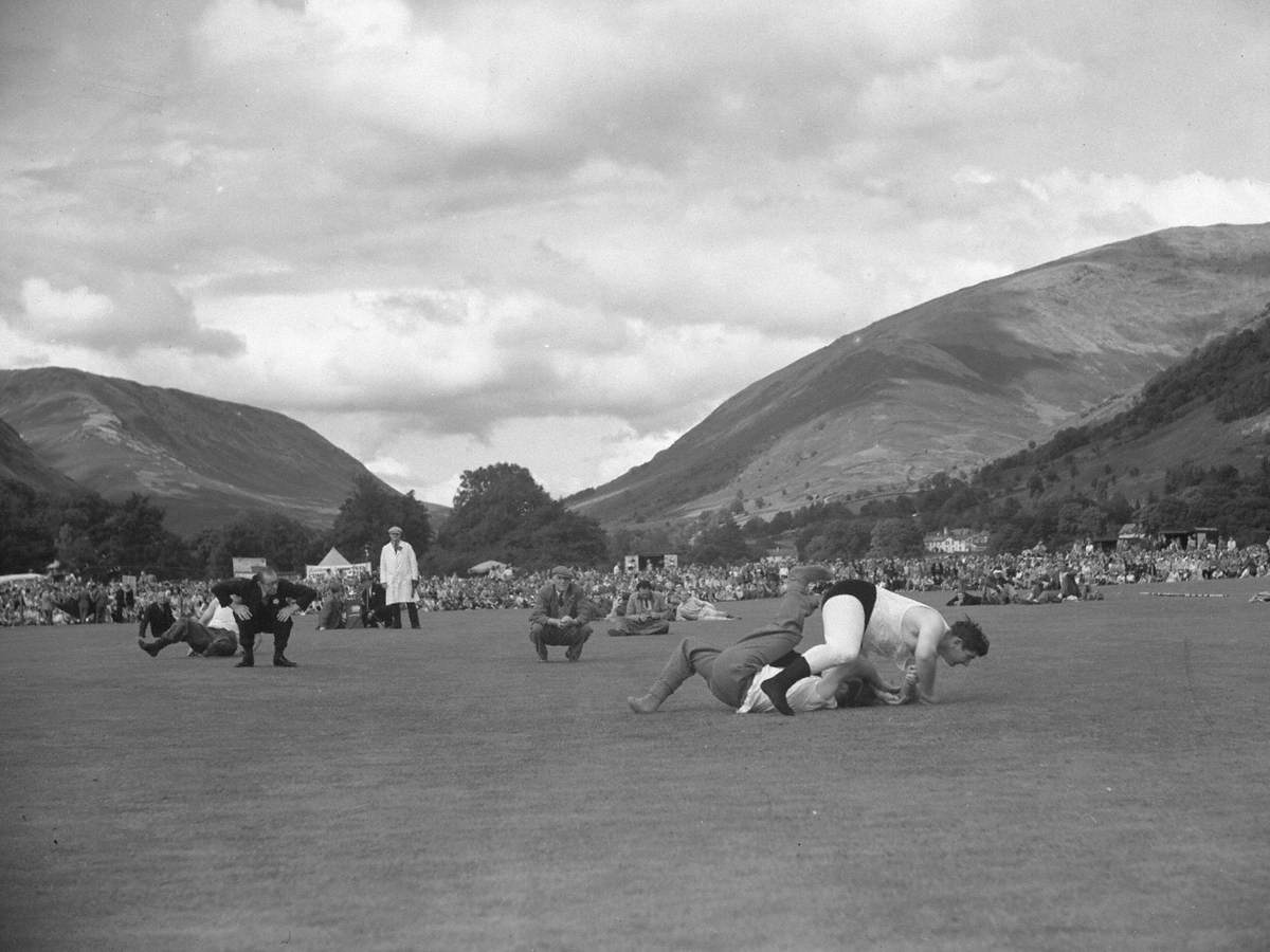 Wrestling at Grasmere Sports