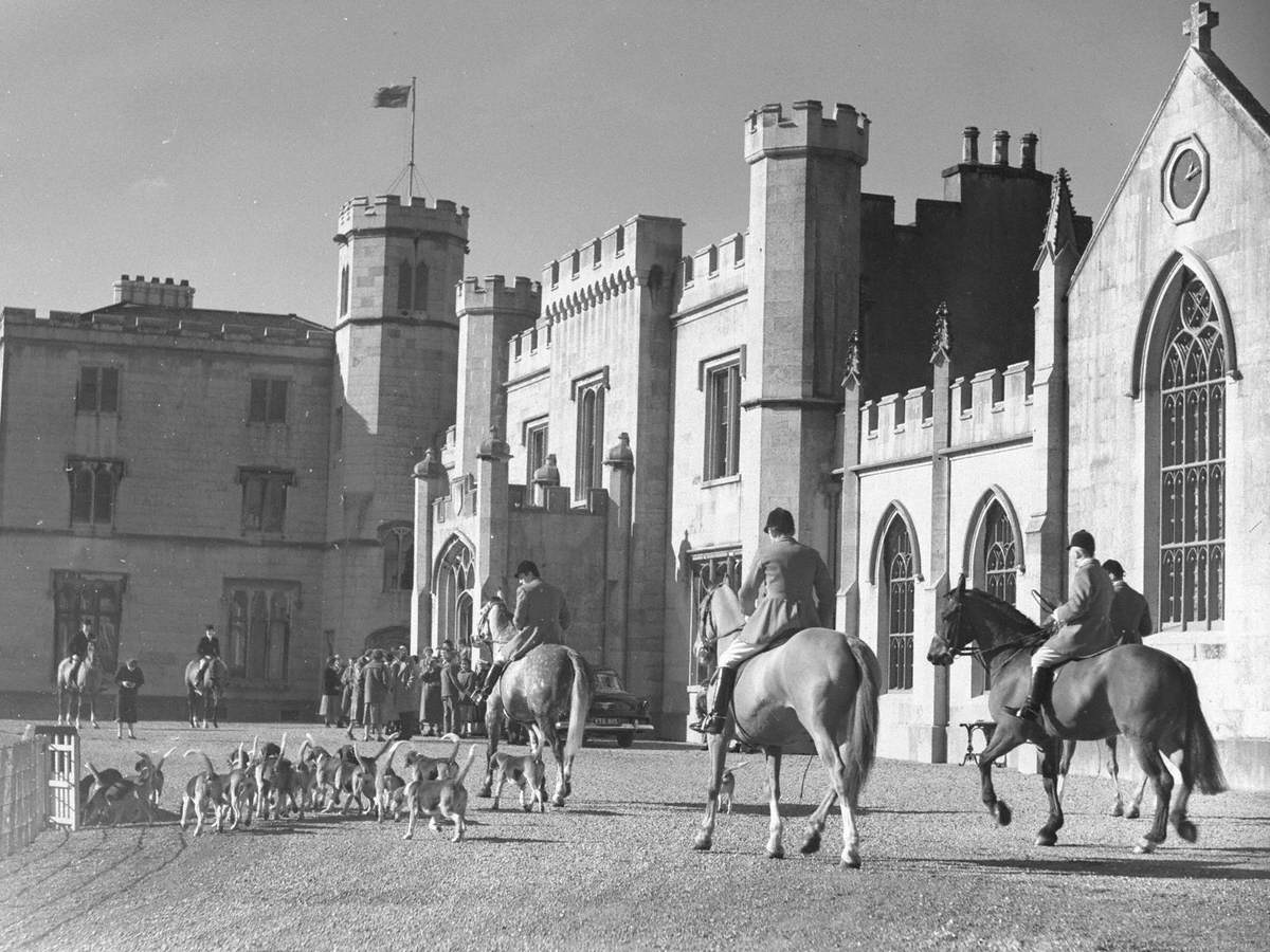 Horses and Hounds at Leighton Hall