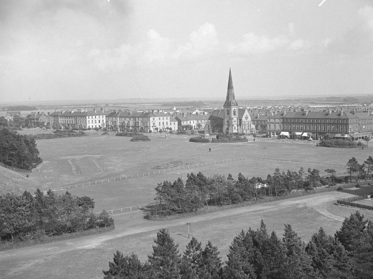Silloth View across Park