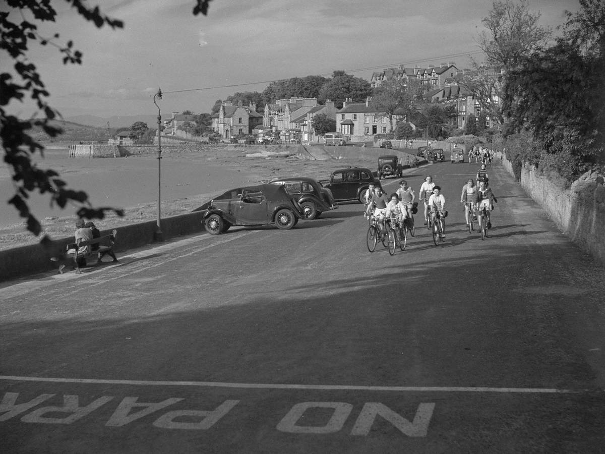 Cycling at Arnside