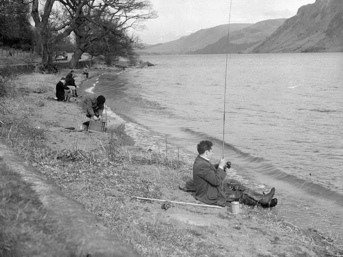 Fishing on Lake, Ullswater