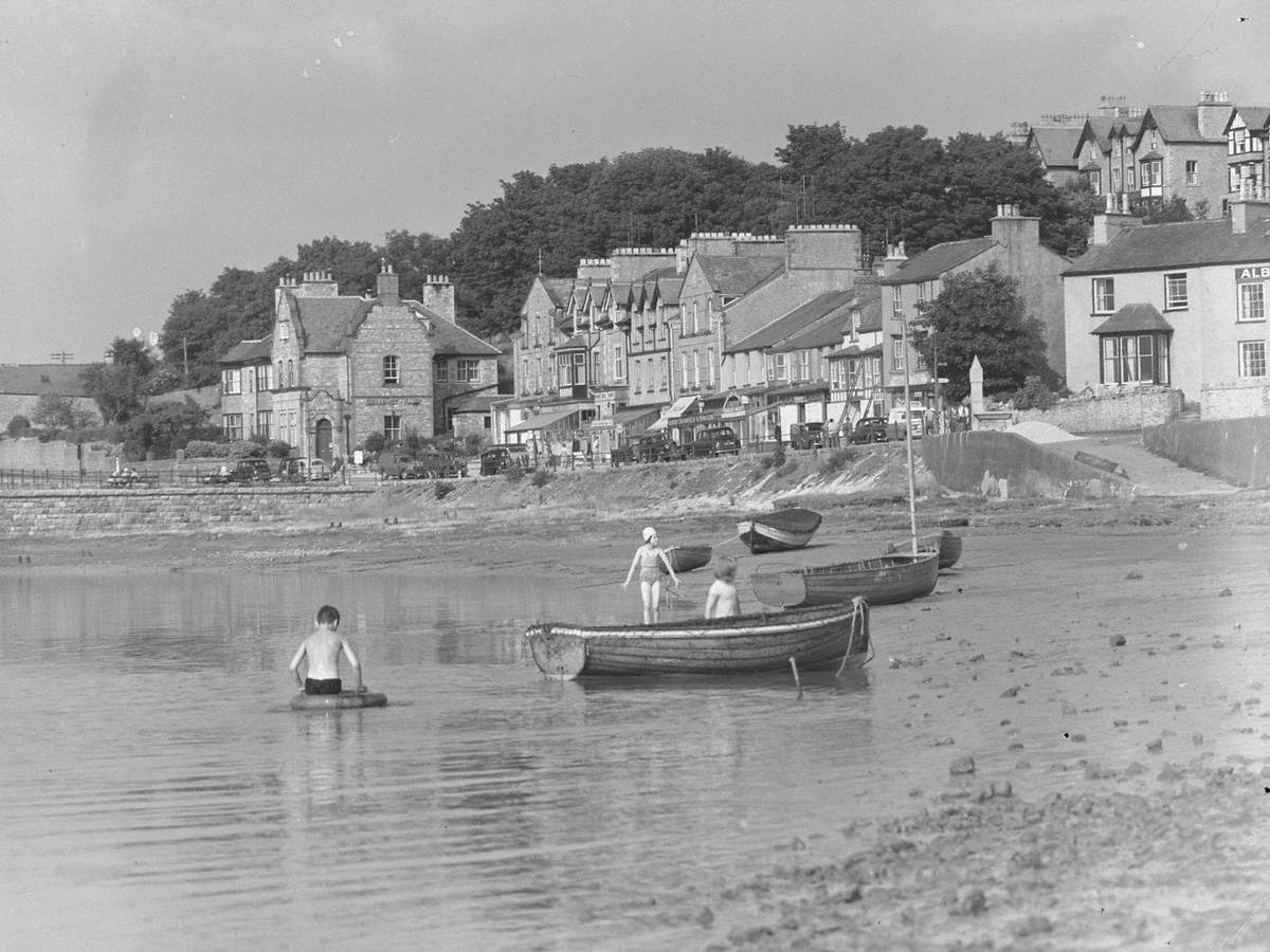 Children and Boats at Arnside