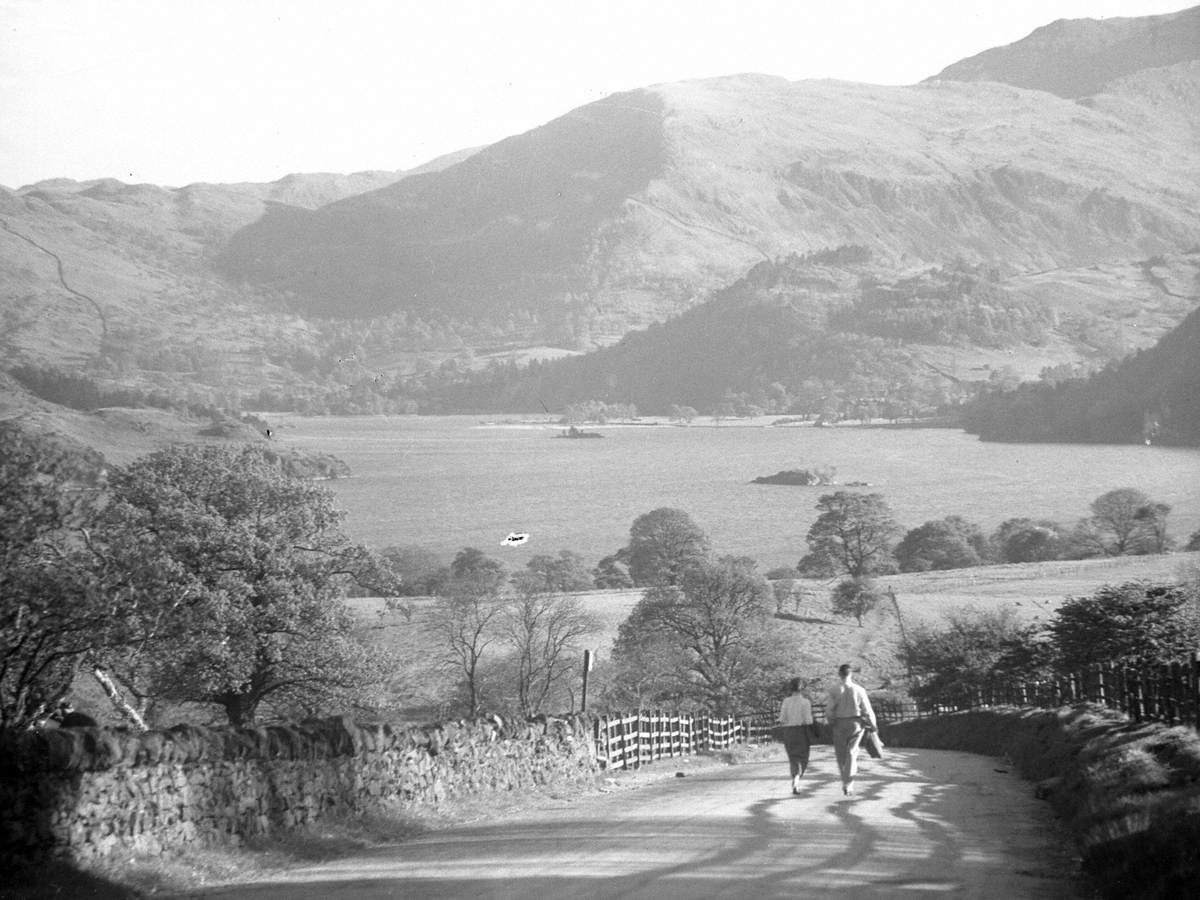 Walkers at Ullswater
