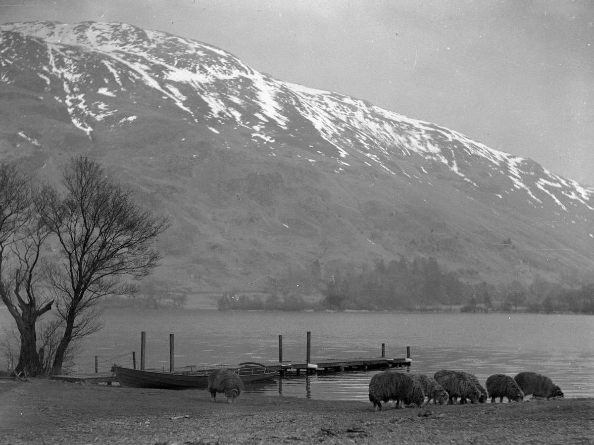 Snowy Fells at Glenridding