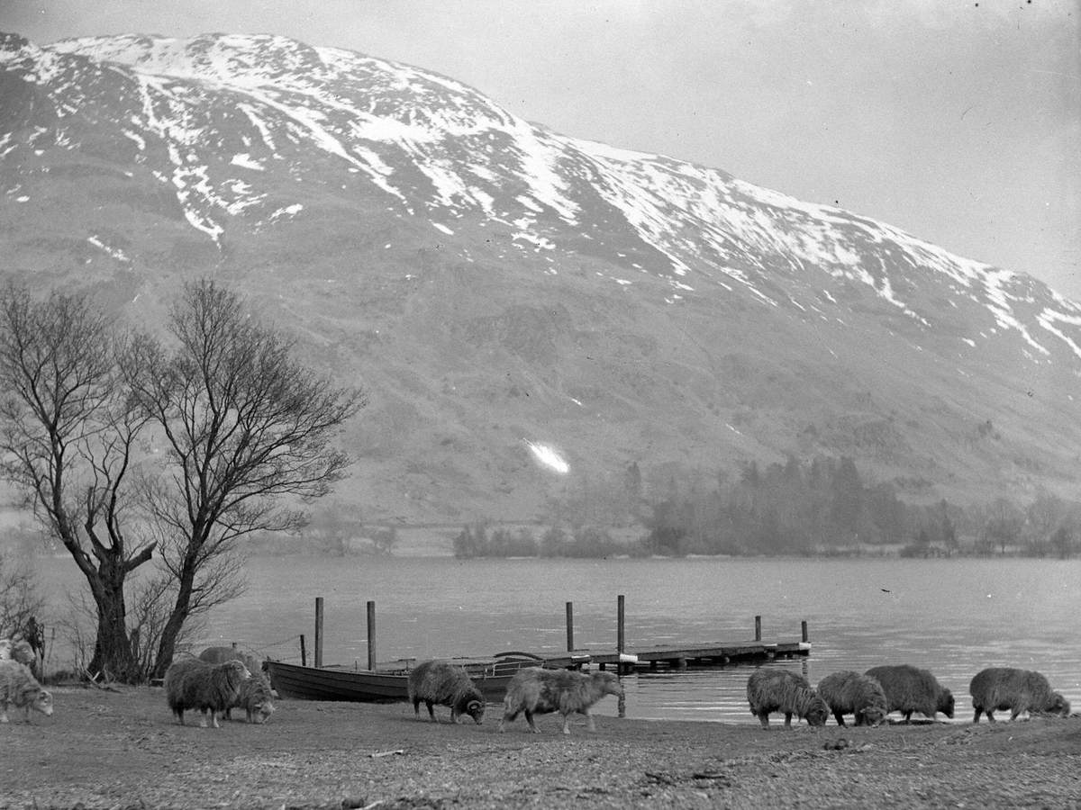 Snowy Fells at Glenridding
