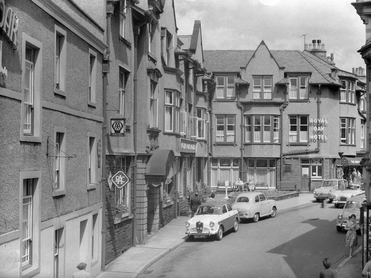 Exterior View of Royal Oak Hotel, Keswick | Art UK